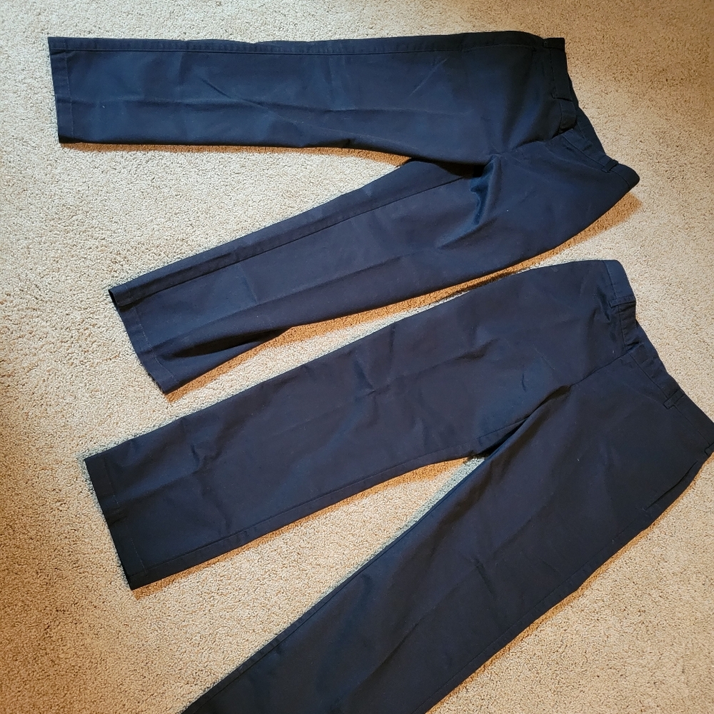 Black Chino pants 33 x 32 lot 2 mark twain elderwear